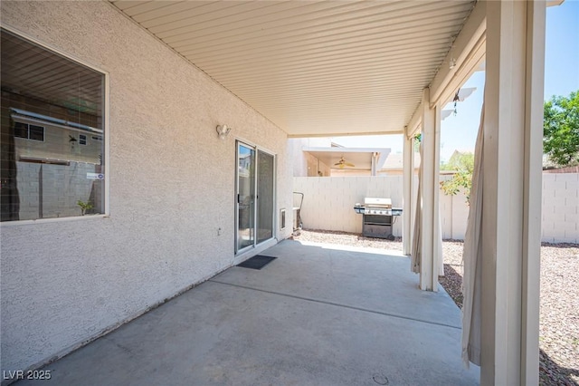 7021 Salt Marsh Ct, Las Vegas, NV 89148 - view of patio / terrace with a grill