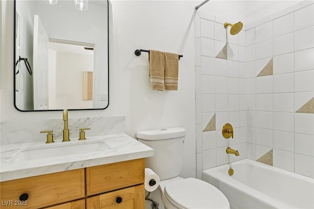 2469 Sun Reef Rd, Las Vegas, NV 89128 - full bathroom featuring vanity and bathtub / shower combination