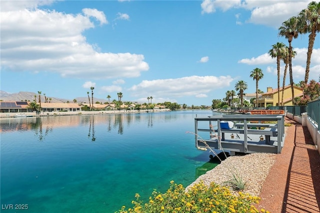 2469 Sun Reef Rd, Las Vegas, NV 89128 - dock area with a water view