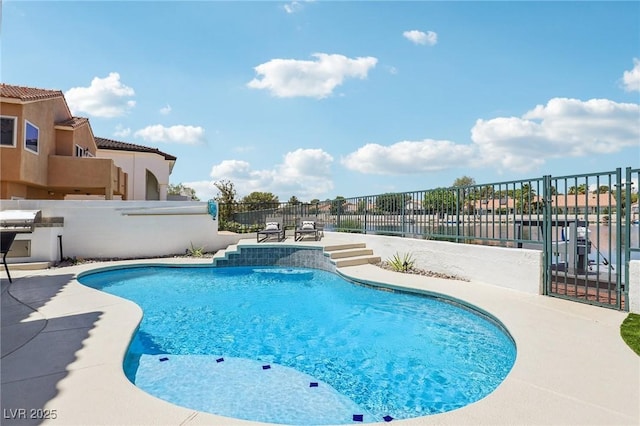 2469 Sun Reef Rd, Las Vegas, NV 89128 - view of swimming pool with a patio area