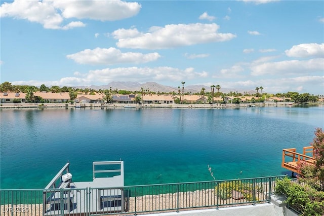 2469 Sun Reef Rd, Las Vegas, NV 89128 - water view featuring a mountainous background