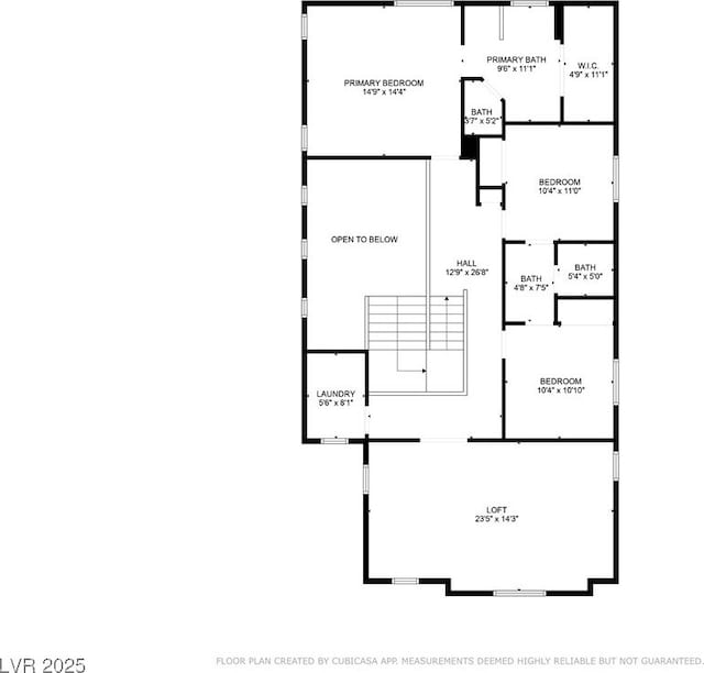 4435 Peaceful Harbor St, Las Vegas, NV 89129 - view of home floor plan