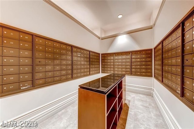 135 E Harmon Ave Unit 1703, Las Vegas, NV 89109 - view of home's community featuring mail area and crown molding