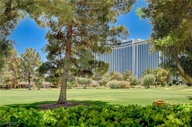 2851 Queens Courtyard Dr, Las Vegas, NV 89109 - view of community featuring a lawn