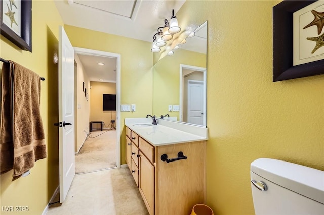 3168 Via Festiva, Henderson, NV 89044 - bathroom featuring vanity and toilet