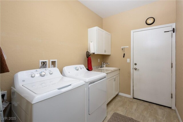 757 Bridle Path Ln, Mesquite, NV 89034 - laundry room featuring washer and clothes dryer and cabinet space