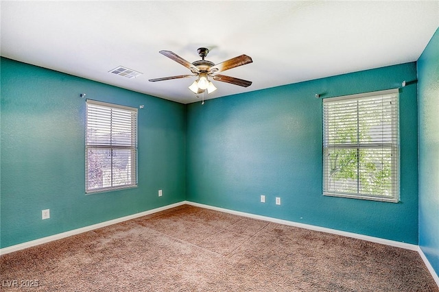 3905 Sweet Pine St Unit 102, Las Vegas, NV 89108 - carpeted empty room featuring healthy amount of natural light and ceiling fan