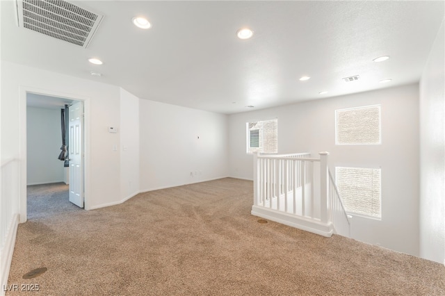 7553 Virginia Dale St, Las Vegas, NV 89131 - empty room featuring carpet and recessed lighting