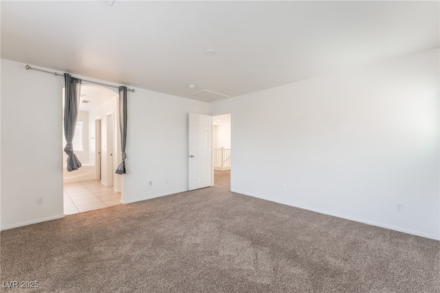 7553 Virginia Dale St, Las Vegas, NV 89131 - empty room with light colored carpet and baseboards