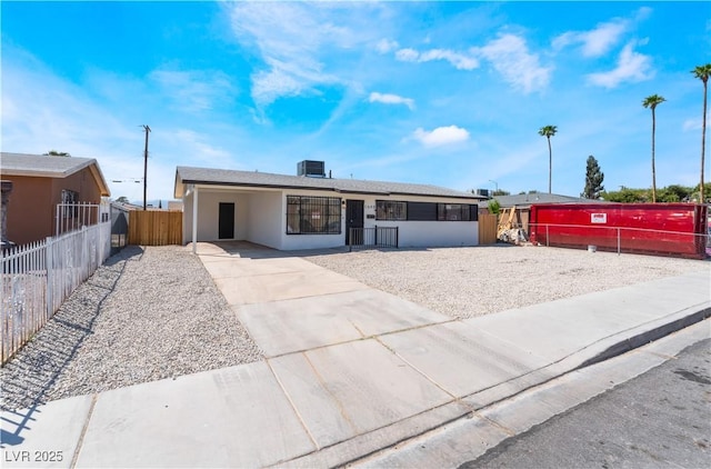 1648 J St, Las Vegas, NV 89106 - ranch-style home with driveway and an attached carport