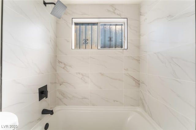 3320 Osage Ave, Las Vegas, NV 89101 - bathroom featuring bathing tub / shower combination and toilet