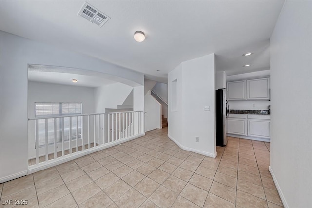 2766 Red Vista Ct, Henderson, NV 89074 - unfurnished room featuring light tile patterned floors, recessed lighting, and arched walkways