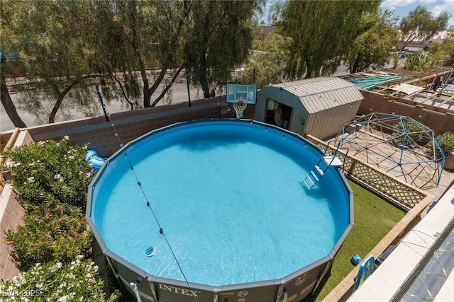 5620 Siena Rose St, North Las Vegas, NV 89031 - view of pool
