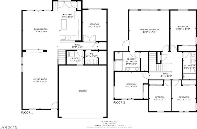5620 Siena Rose St, North Las Vegas, NV 89031 - view of property floor plan