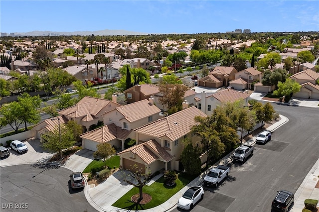 9409 Kayla Ct, Las Vegas, NV 89134 - aerial perspective of suburban area