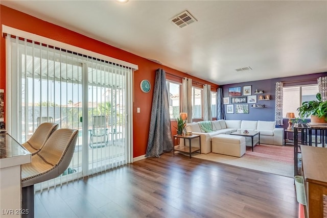 1048 Menands Ave, Las Vegas, NV 89123 - living area featuring wood finished floors