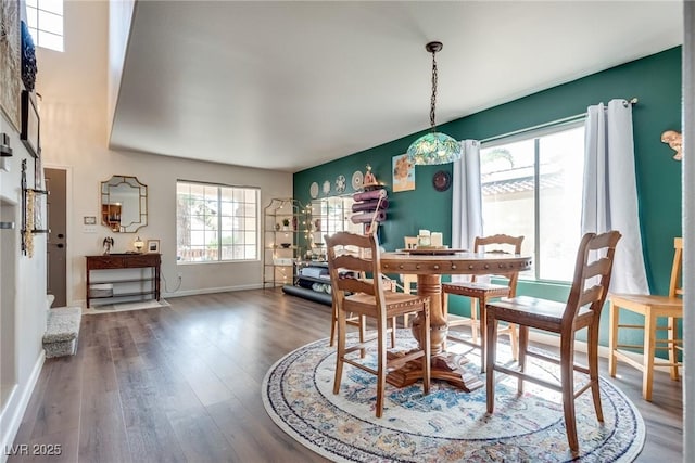 1048 Menands Ave, Las Vegas, NV 89123 - dining area with wood finished floors and baseboards