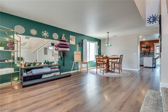 1048 Menands Ave, Las Vegas, NV 89123 - dining space featuring wood finished floors and baseboards