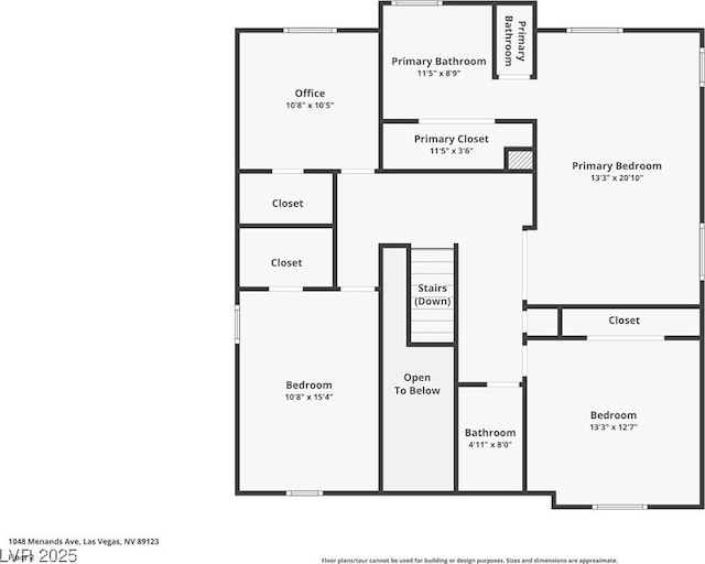 1048 Menands Ave, Las Vegas, NV 89123 - view of property floor plan