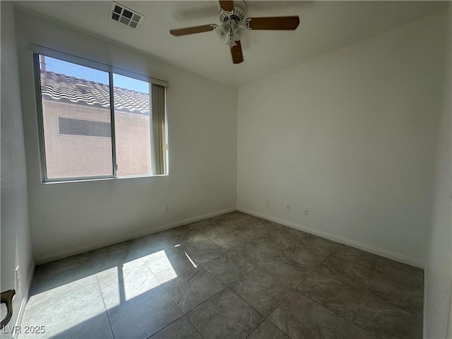8042 Palace Monaco Ave, Las Vegas, NV 89117 - unfurnished room featuring ceiling fan and baseboards