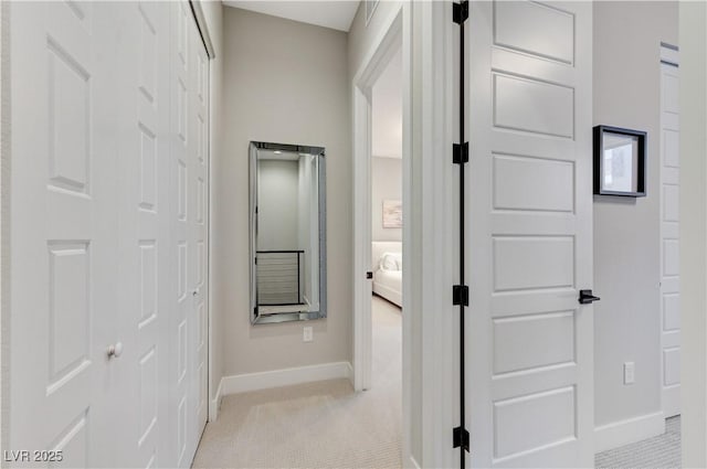 659 Spotted Falcon St, Las Vegas, NV 89138 - hall featuring light colored carpet and baseboards