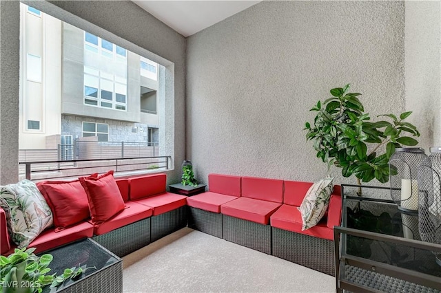 659 Spotted Falcon St, Las Vegas, NV 89138 - patio / terrace with an outdoor living space