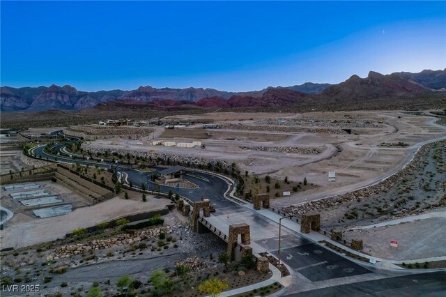 909 Allister Fields Ln, Las Vegas, NV 89138 - drone / aerial view of mountains