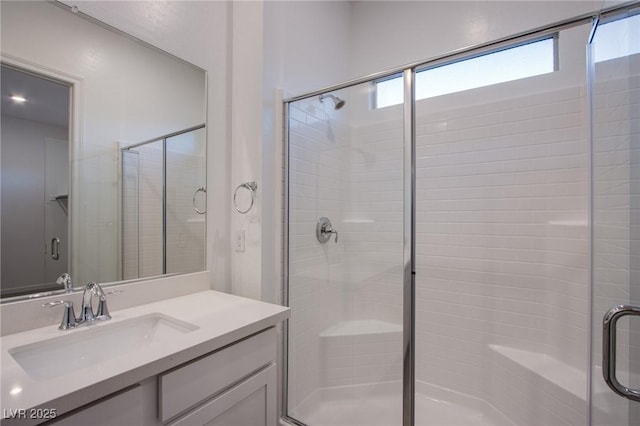 909 Allister Fields Ln, Las Vegas, NV 89138 - full bath with a shower stall and vanity