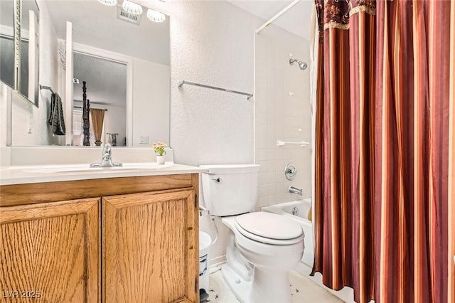 1104 Pinto Rock Ln Unit 101, Las Vegas, NV 89128 - bathroom featuring vanity and shower / bath combination with curtain