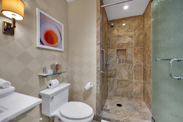 2000 N Fashion Show Dr Unit 2222, Las Vegas, NV 89109 - full bath featuring a shower stall
