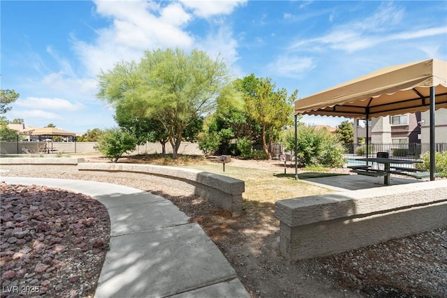 5038 S Rainbow Blvd Unit 206, Las Vegas, NV 89118 - view of property's community featuring a gazebo