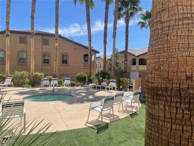8985 S Durango Dr Unit 2043, Las Vegas, NV 89113 - view of pool with a patio area and a swimming pool