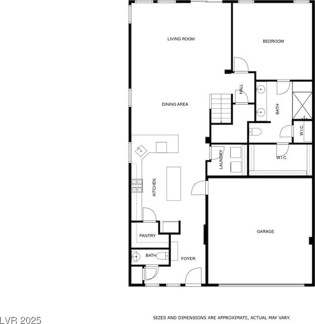 6909 Toll Mountain St, North Las Vegas, NV 89086 - view of home floor plan