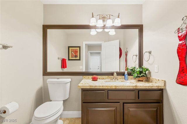 286 Bowsprit Ct, Las Vegas, NV 89183 - bathroom featuring vanity and toilet