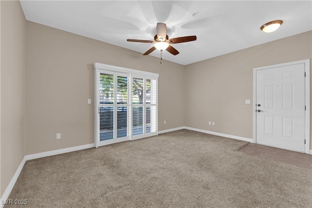 2291 W Horizon Ridge Parkway Unit 6131, Henderson, NV 89052 - spare room with a ceiling fan and carpet