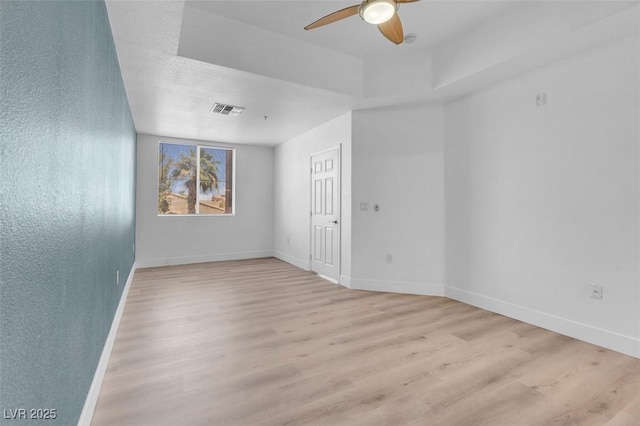 75 E Agate Ave Unit 206, Las Vegas, NV 89123 - empty room featuring ceiling fan and light wood-style flooring