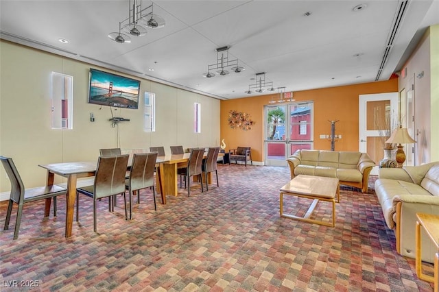 75 E Agate Ave Unit 206, Las Vegas, NV 89123 - living room featuring recessed lighting