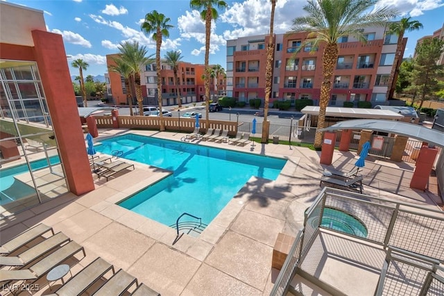 75 E Agate Ave Unit 206, Las Vegas, NV 89123 - community pool featuring a patio