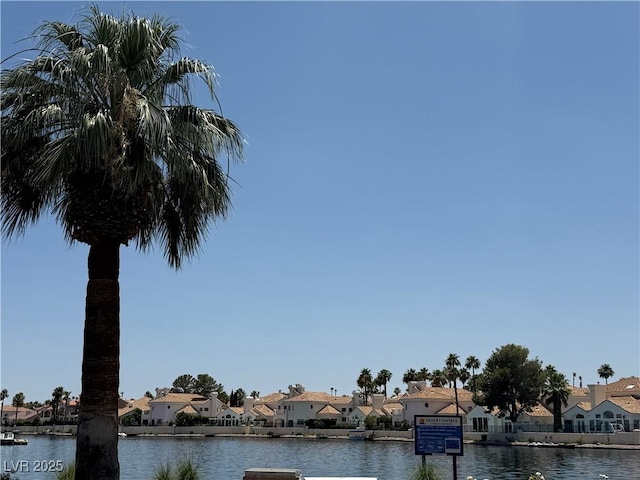 3150 Soft Breezes Dr Unit 1167, Las Vegas, NV 89128 - water view with nearby suburban area