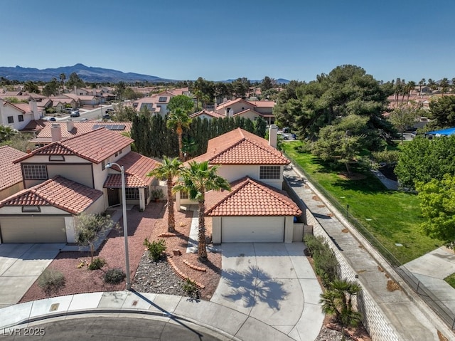 2501 Muirfield Ave, Henderson, NV 89074 - aerial view of residential area featuring a mountainous background