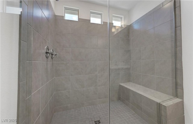 629 Soaring Wings Ave, Las Vegas, NV 89183 - bathroom with tiled shower