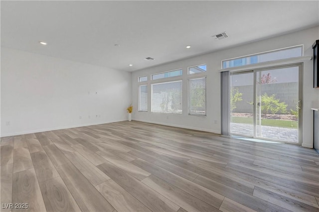 629 Soaring Wings Ave, Las Vegas, NV 89183 - unfurnished room with light wood finished floors and recessed lighting