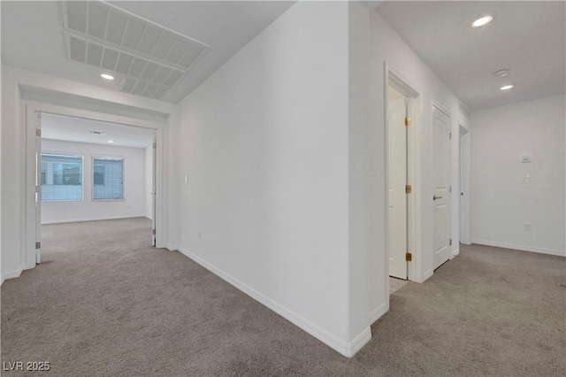 629 Soaring Wings Ave, Las Vegas, NV 89183 - hall featuring carpet flooring and recessed lighting
