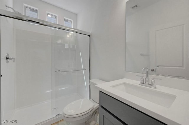 629 Soaring Wings Ave, Las Vegas, NV 89183 - full bathroom featuring a stall shower and vanity
