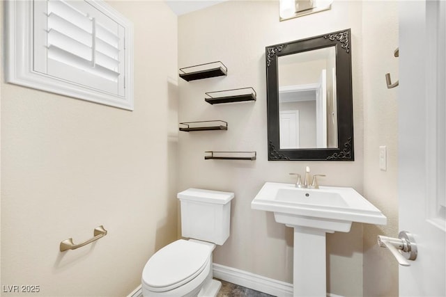 2385 Via Firenze, Henderson, NV 89044 - half bathroom with toilet and baseboards