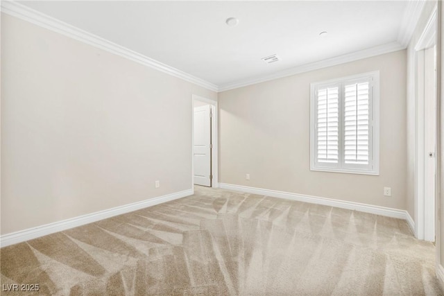 2385 Via Firenze, Henderson, NV 89044 - empty room with crown molding and light colored carpet