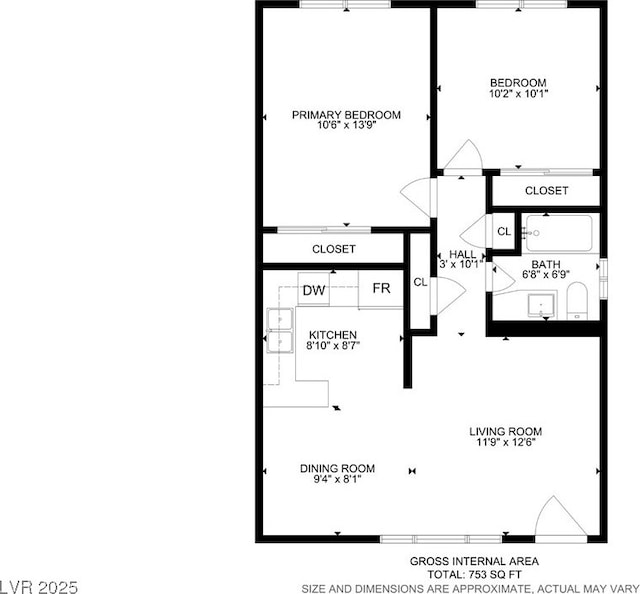 304 Orland St Unit 47, Las Vegas, NV 89107 - view of home floor plan