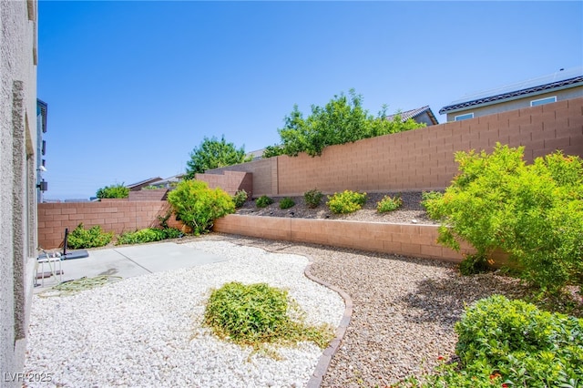 10434 Rose Palisade St, Las Vegas, NV 89141 - fenced backyard featuring a patio area