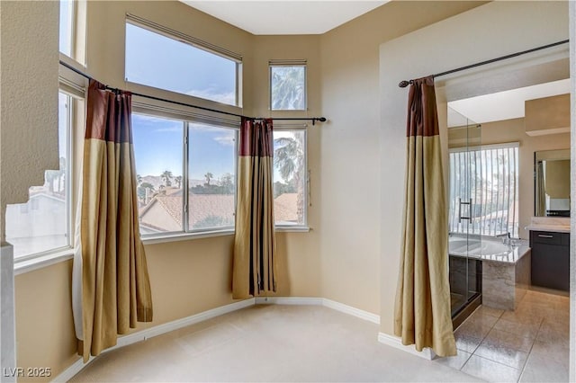 8416 Dry Cliff Cir, Las Vegas, NV 89128 - spare room with plenty of natural light and light colored carpet
