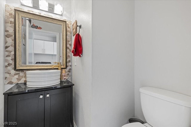 3871 Trellis View Ave, Las Vegas, NV 89115 - half bath featuring vanity and toilet